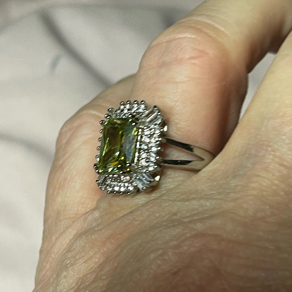 Great Silver Split Shank Statement Ring! Substant… - image 6